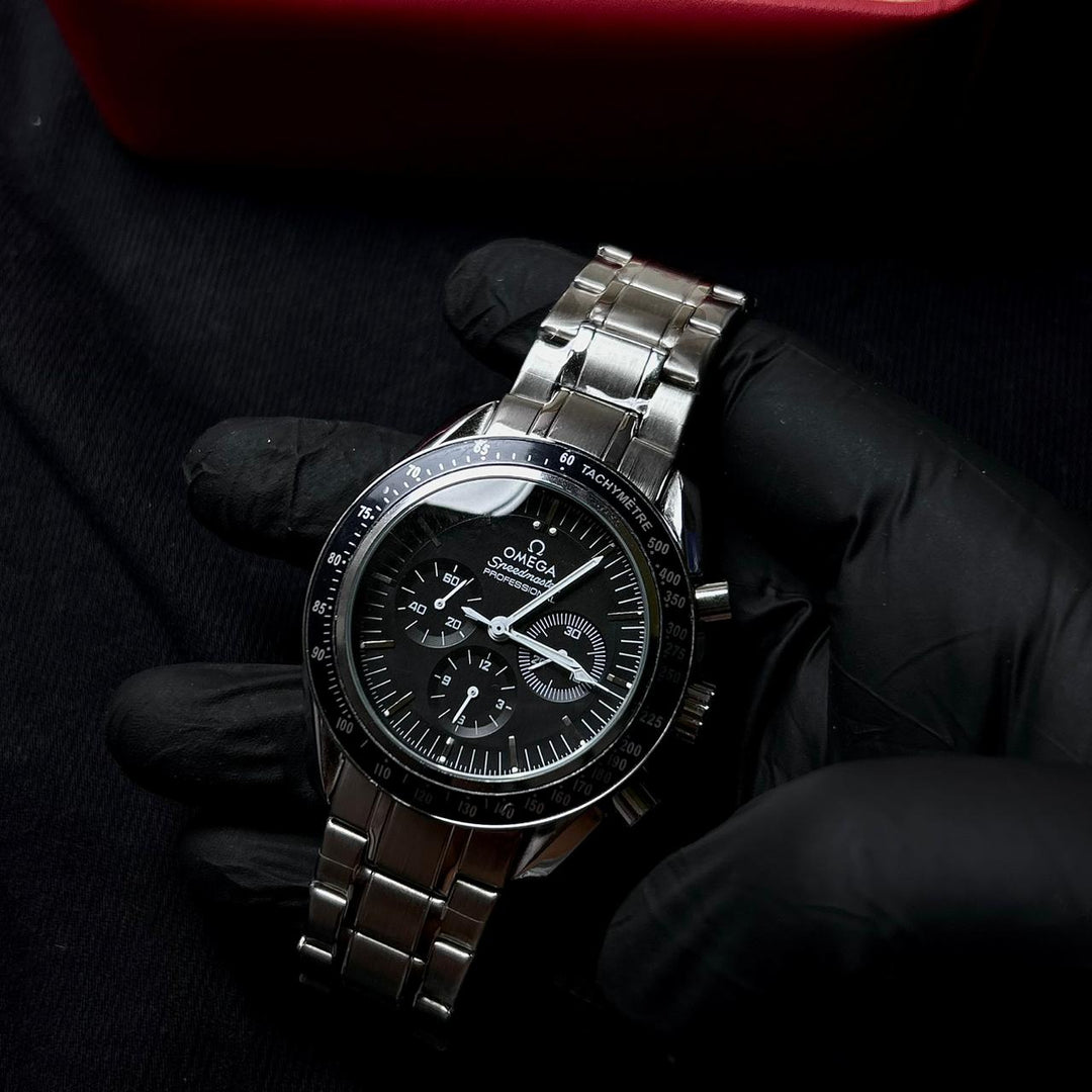 Omega Speedmaster Professional - Silver Black - Giiz store