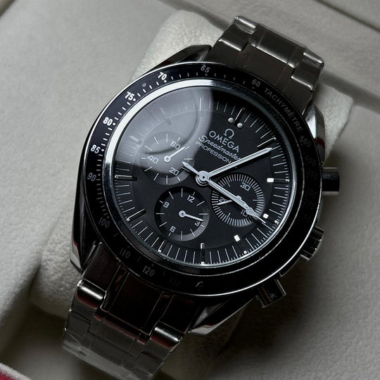 Omega Speedmaster Professional - Silver Black - Giiz store