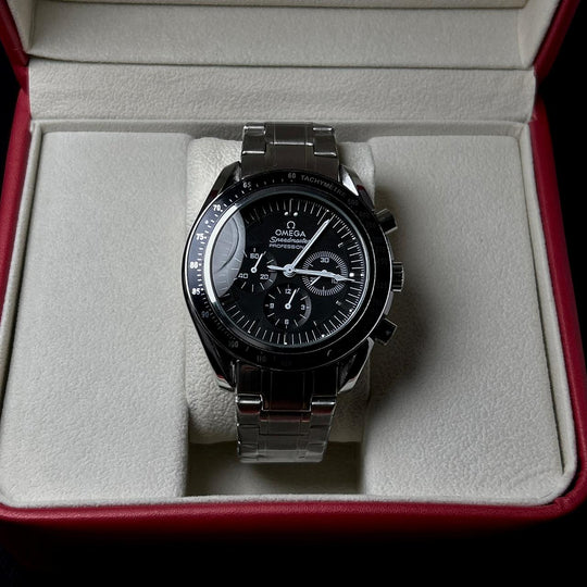 Omega Speedmaster Professional - Silver Black - Giiz store