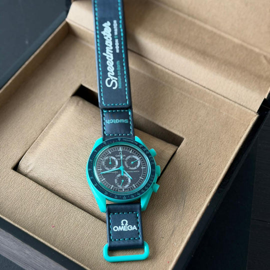 Omega × Swatch MoonSwatch – Mission on Earth Ocean Blue Edition - Giiz store