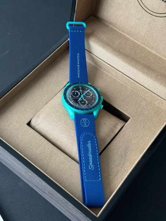 Omega × Swatch MoonSwatch – Mission on Earth Turquoise Edition - Giiz store