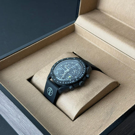 Omega × Swatch MoonSwatch – Mission to the Moon Black Edition - Giiz store