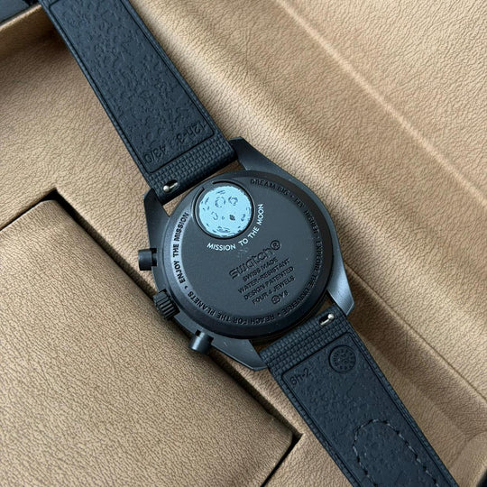 Omega × Swatch MoonSwatch – Mission to the Moon Black Edition - Giiz store