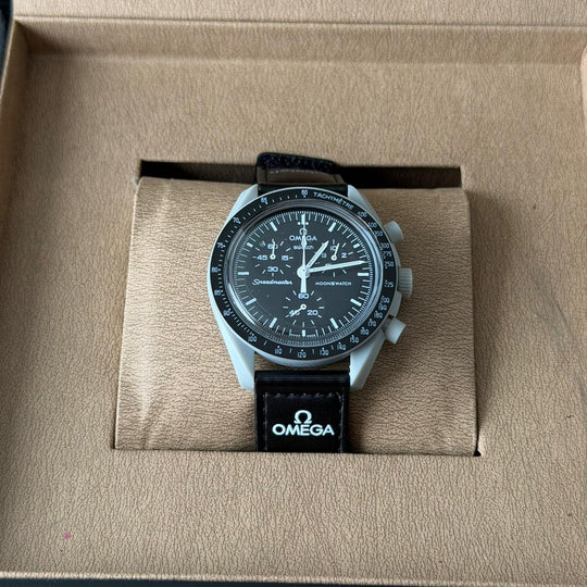 Omega × Swatch MoonSwatch – Mission to the Moon Shadow Edition - Giiz store