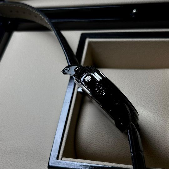 Patek Philippe Complications Chronograph Alligator Leather Edition – Black - Giiz store