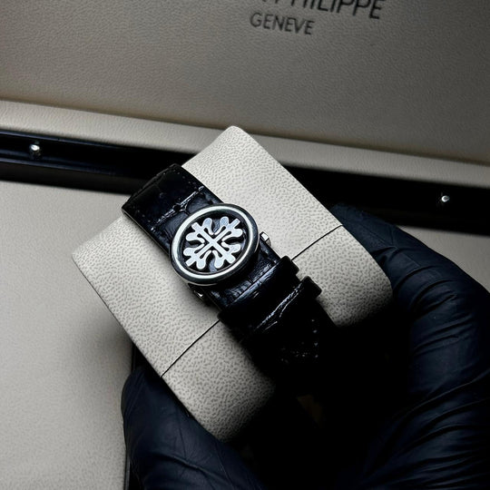 Patek Philippe Complications Chronograph Alligator Leather Edition – Black - Giiz store
