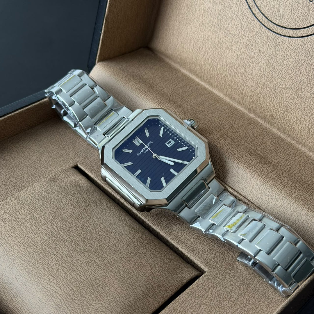 Patek Philippe Cubitus - Silver Blue Dial - Giiz store