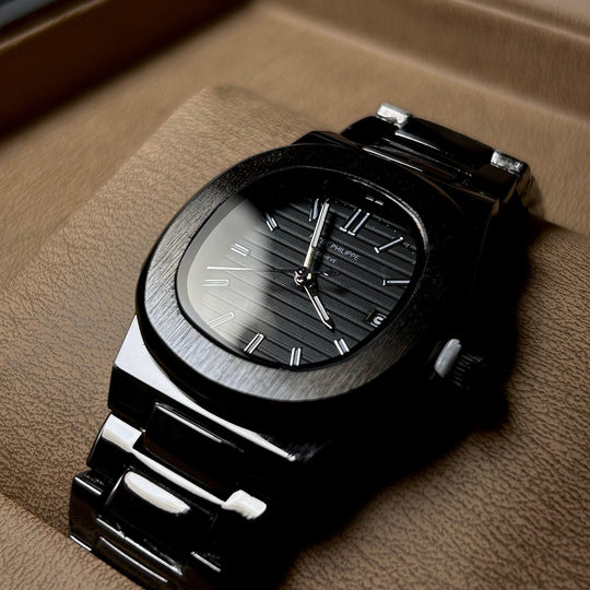 Patek Philippe Nautilus For Her - Full Black - Giiz store