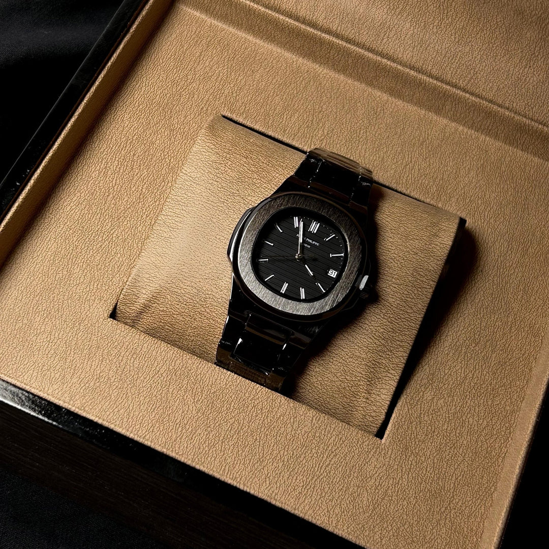 Patek Philippe Nautilus For Her - Full Black - Giiz store