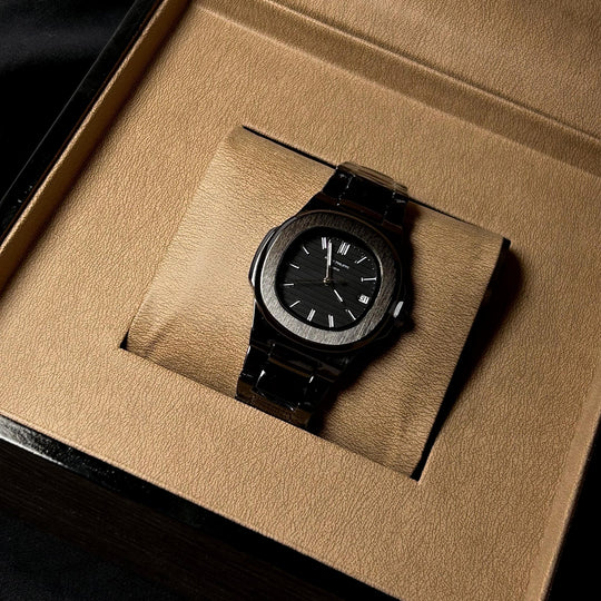 Patek Philippe Nautilus For Her - Full Black - Giiz store