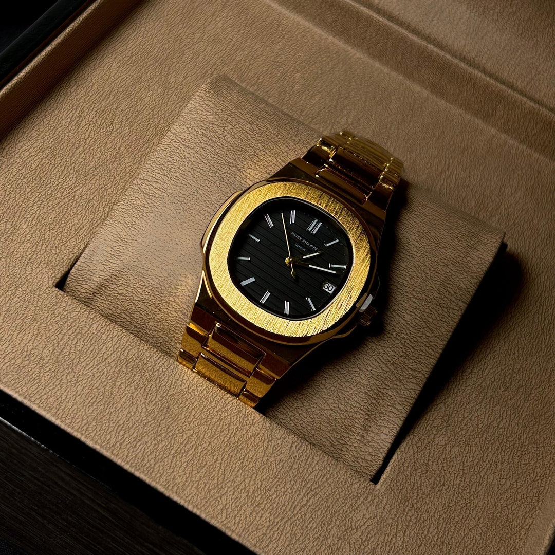 Patek Philippe Nautilus For Her - Golden Black - Giiz store