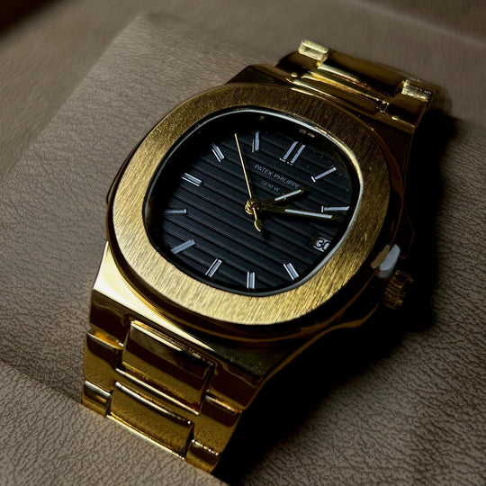 Patek Philippe Nautilus For Her - Golden Black - Giiz store