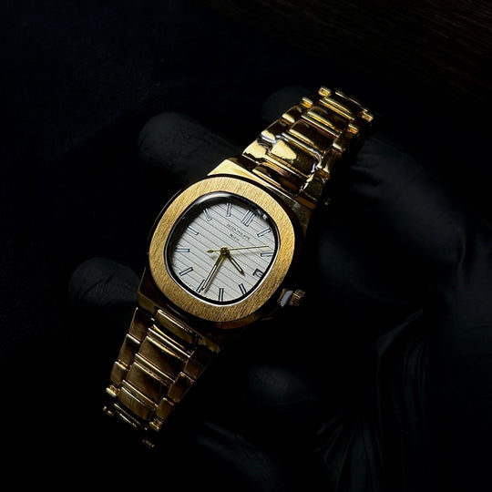 Patek Philippe Nautilus For Her - Golden White - Giiz store