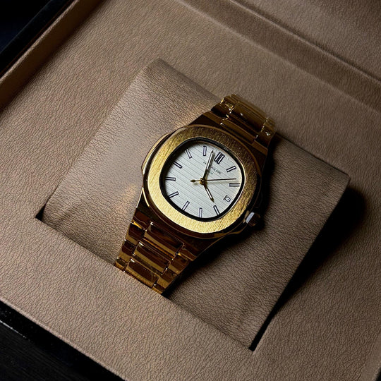Patek Philippe Nautilus For Her - Golden White - Giiz store