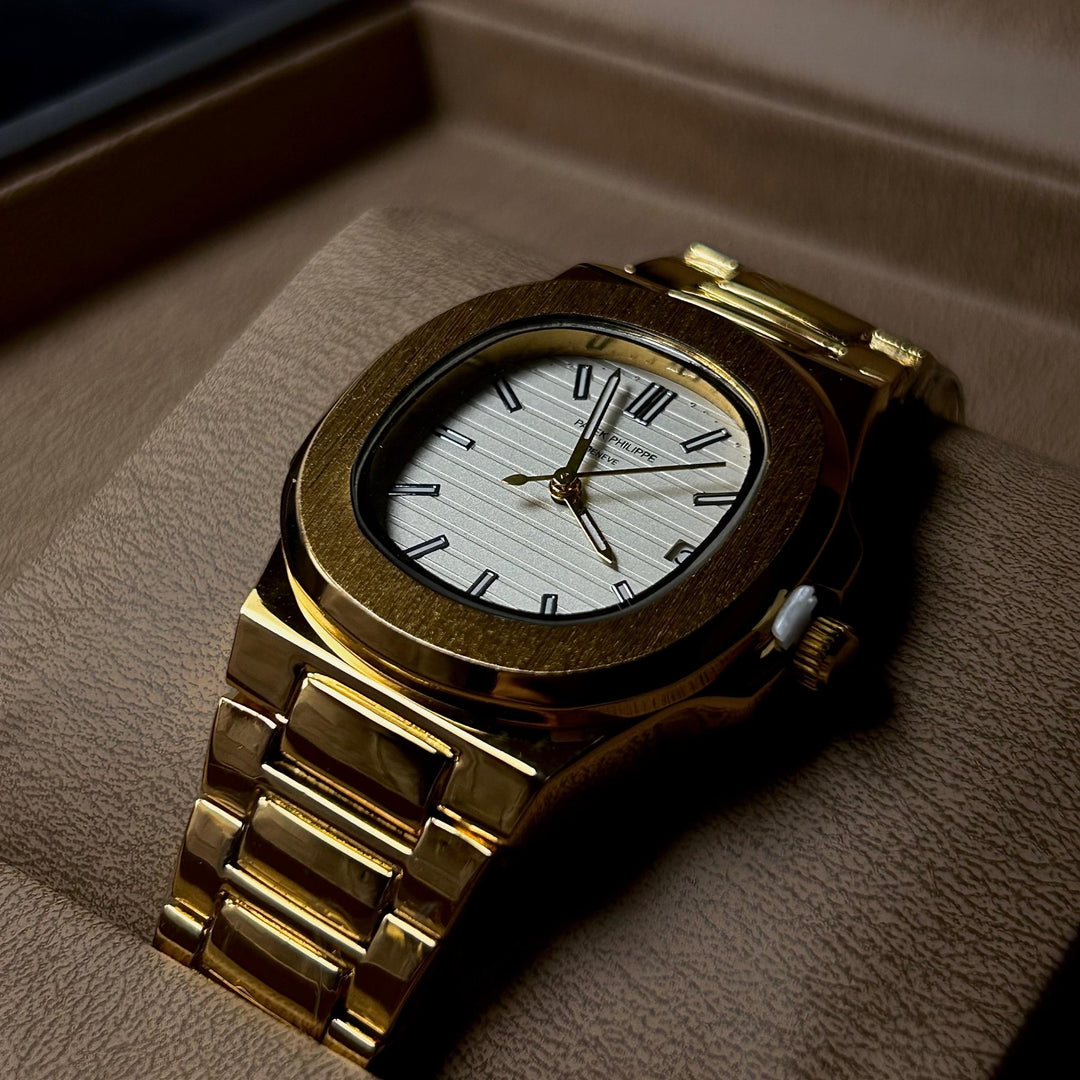 Patek Philippe Nautilus For Her - Golden White - Giiz store