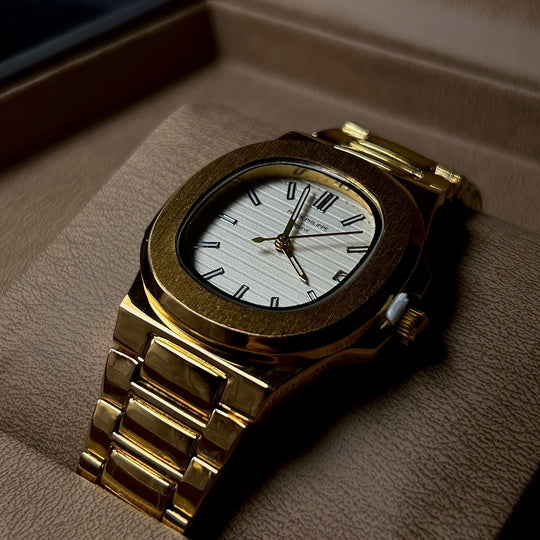 Patek Philippe Nautilus For Her - Golden White - Giiz store