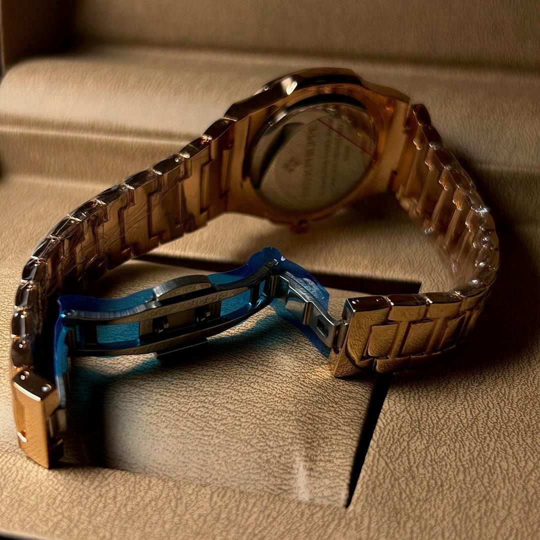 Patek Philippe Nautilus For Her - Rose Gold White - Giiz store