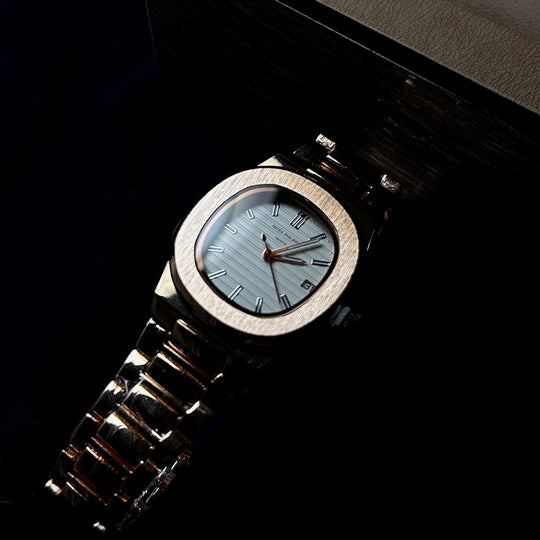 Patek Philippe Nautilus For Her - Rose Gold White - Giiz store