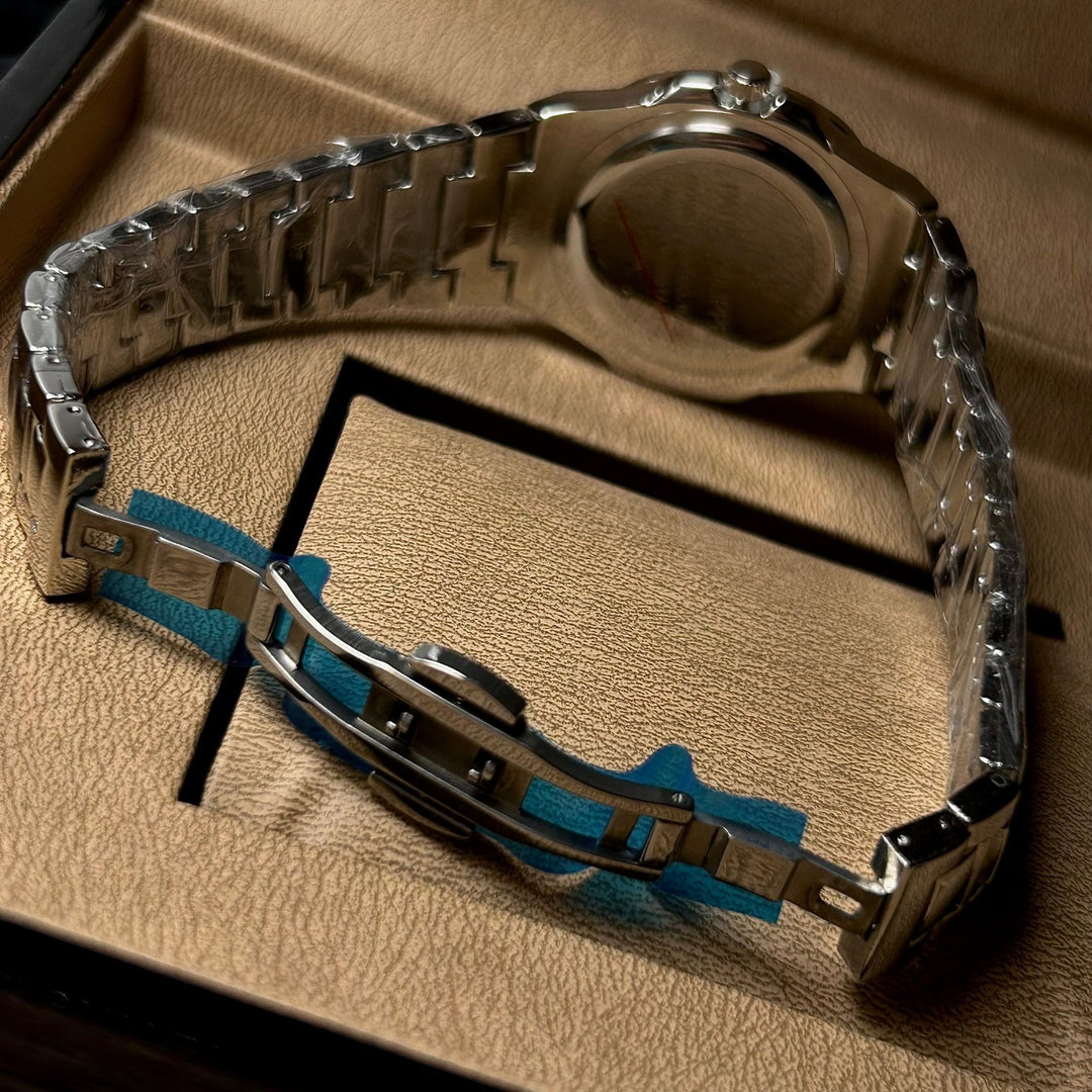 Patek Philippe Nautilus For Her - Silver Black - Giiz store