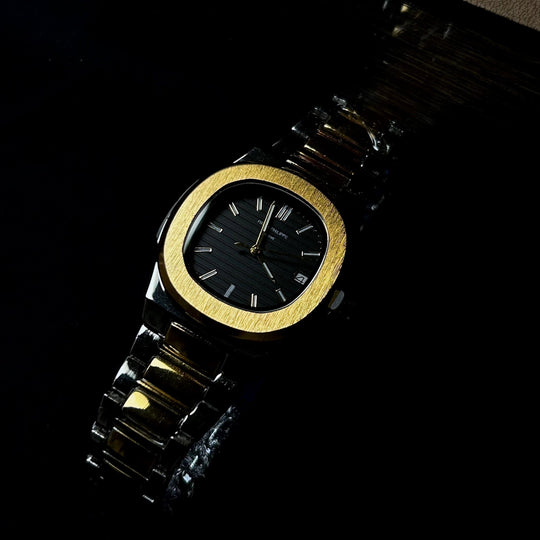 Patek Philippe Nautilus For Her – Two Tone Golden Black - Giiz store