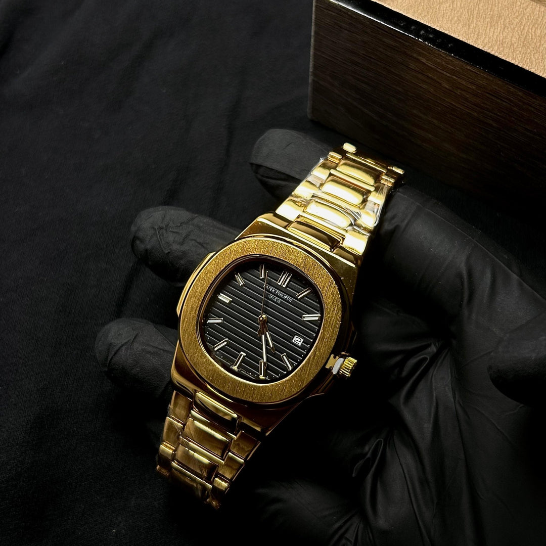 Patek Philippe Nautilus For Him – Golden Black - Giiz store