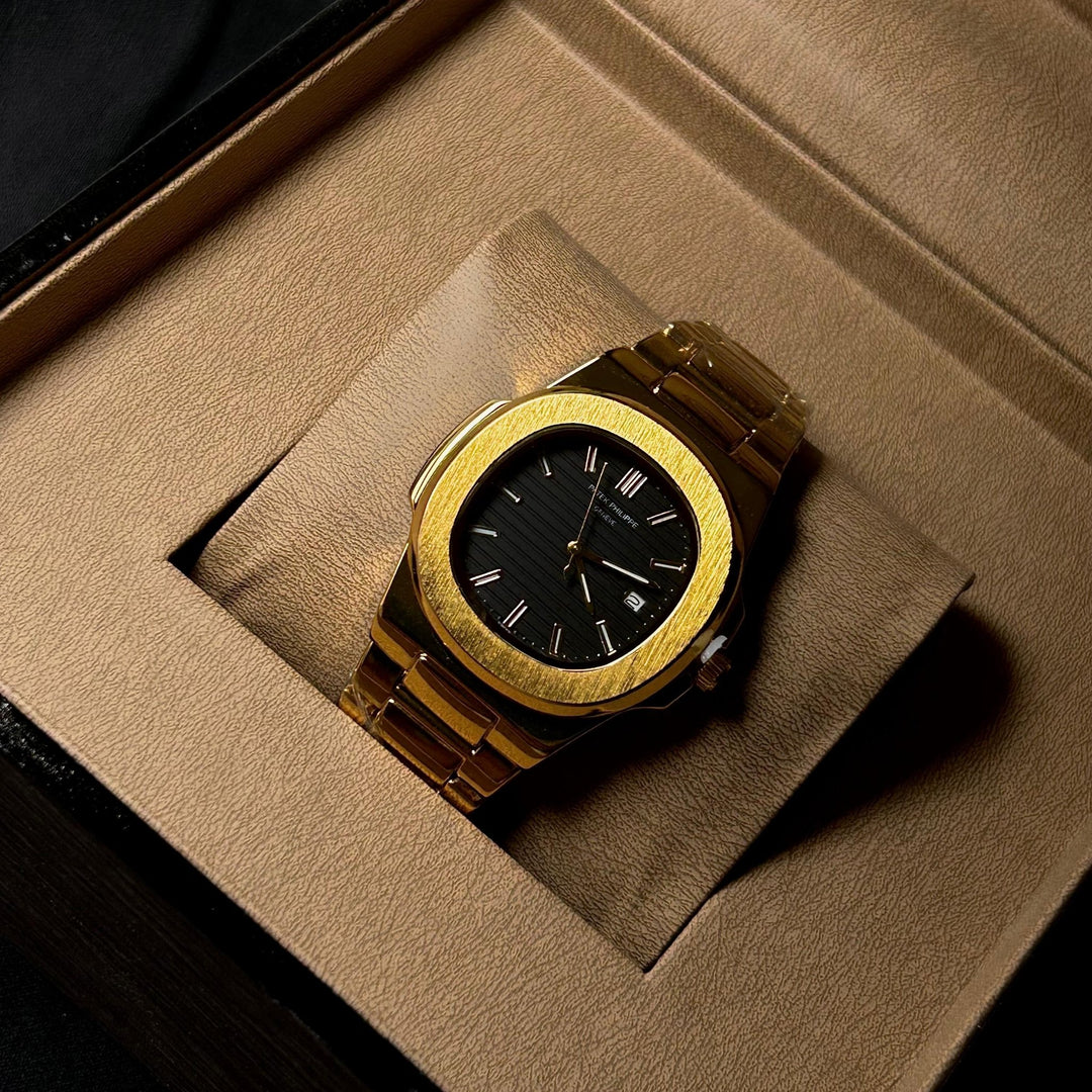 Patek Philippe Nautilus For Him – Golden Black - Giiz store