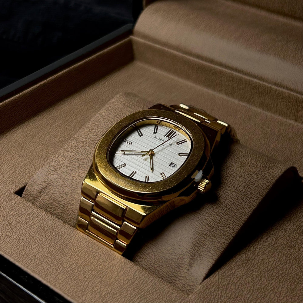 Patek Philippe Nautilus For Him – Golden White - Giiz store