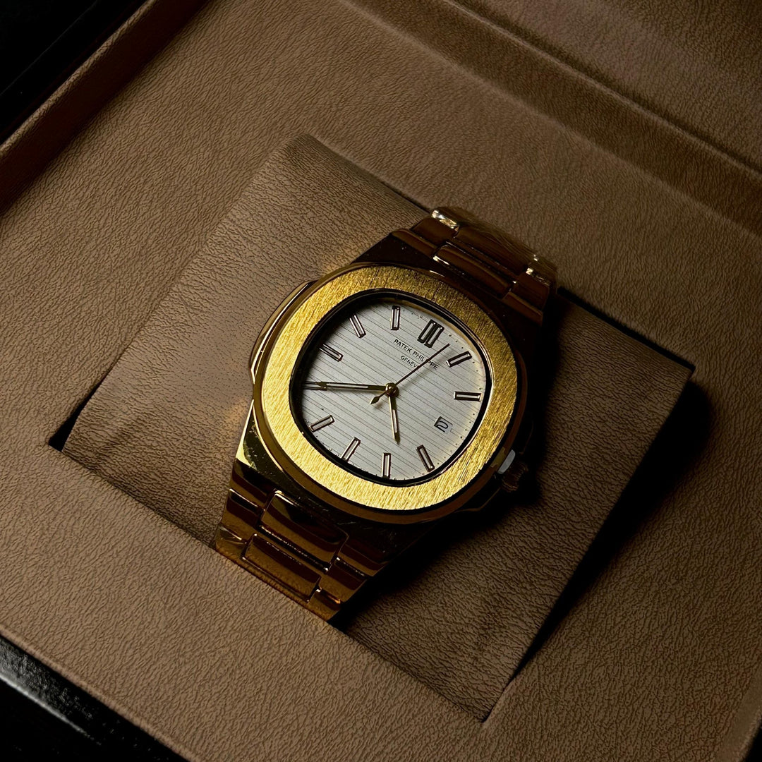 Patek Philippe Nautilus For Him – Golden White - Giiz store