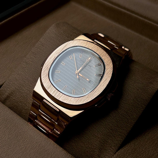 Patek Philippe Nautilus For Him – Rose Gold White - Giiz store