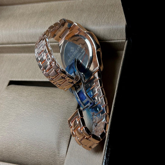 Patek Philippe Nautilus For Him – Rose Gold White - Giiz store