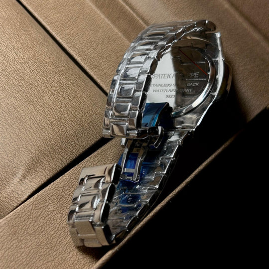 Patek Philippe Nautilus For Him – Silver Black - Giiz store