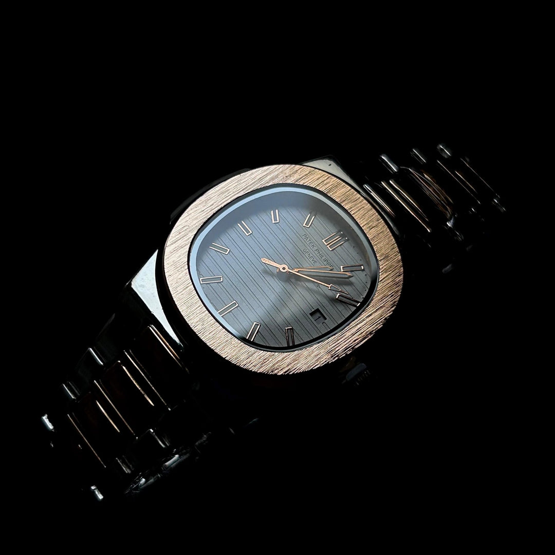 Patek Philippe Nautilus For Him – Two Tone Rose Gold White - Giiz store