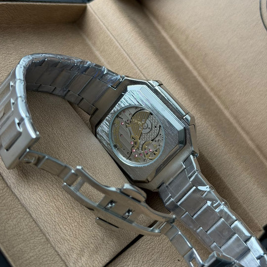 Patek Philippe Nautilus Style – Silver Blue Dial - Giiz store