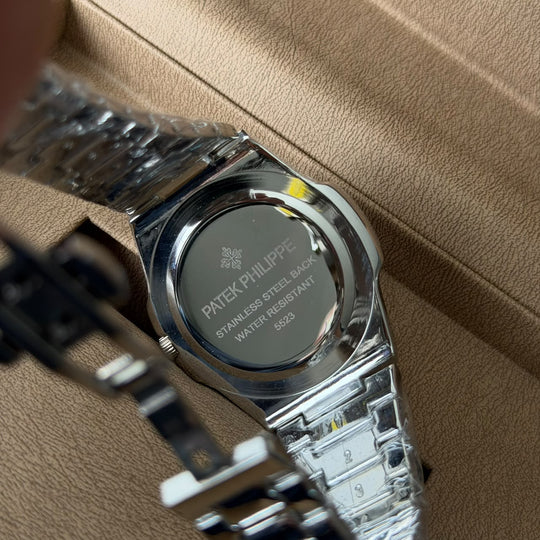 Patek Philippe Nautilus Style – Silver Blue Dial - Giiz store