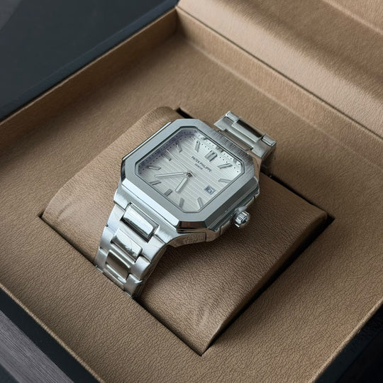Patek Philippe Nautilus Style - Silver White Dial - Giiz store