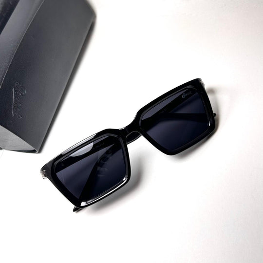 Persol Polarized Square PO3363S - Black Gloss - Giiz store
