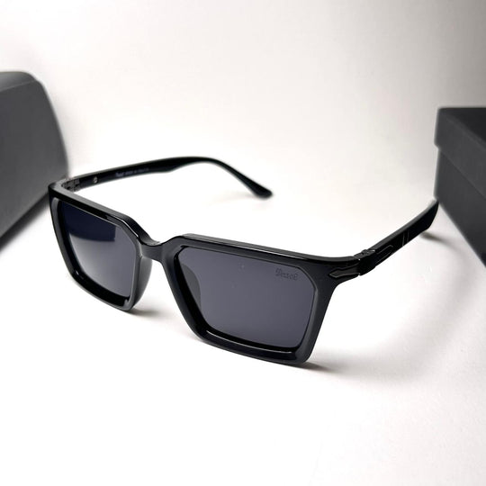 Persol Polarized Square PO3363S - Black Gloss - Giiz store