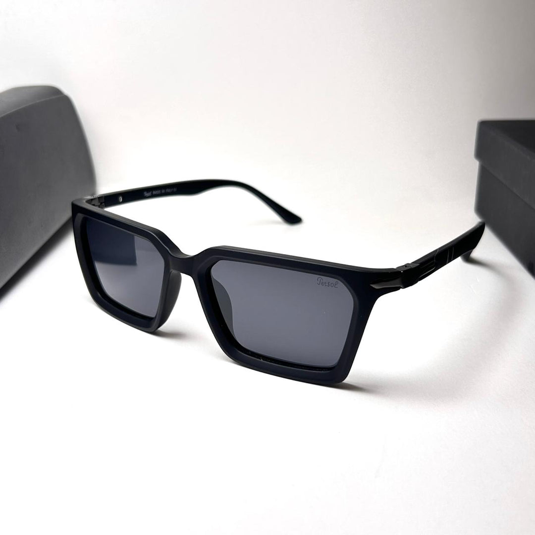 Persol Polarized Square PO3363S - Black Matte - Giiz store