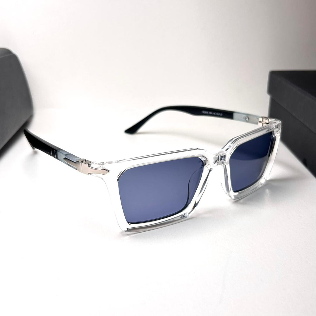 Persol Polarized Square PO3363S - Crystal Black - Giiz store