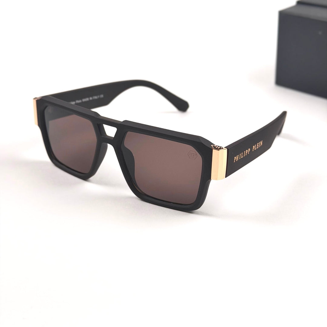 Philipp Plein Navigator – Black Brown - Giiz store