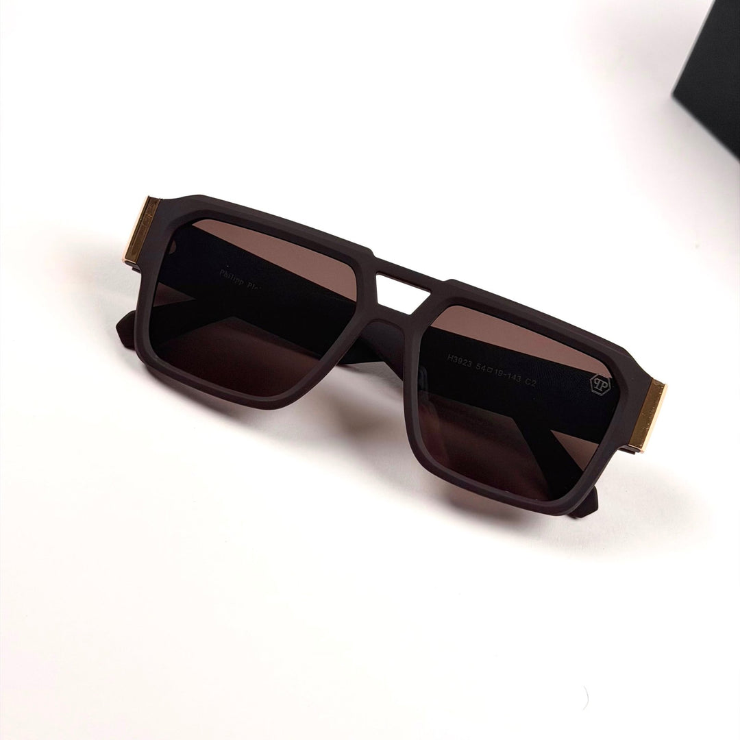 Philipp Plein Navigator – Black Brown - Giiz store