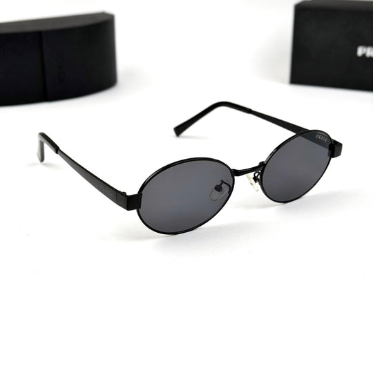 Prada Classic Oval - Black - Giiz store