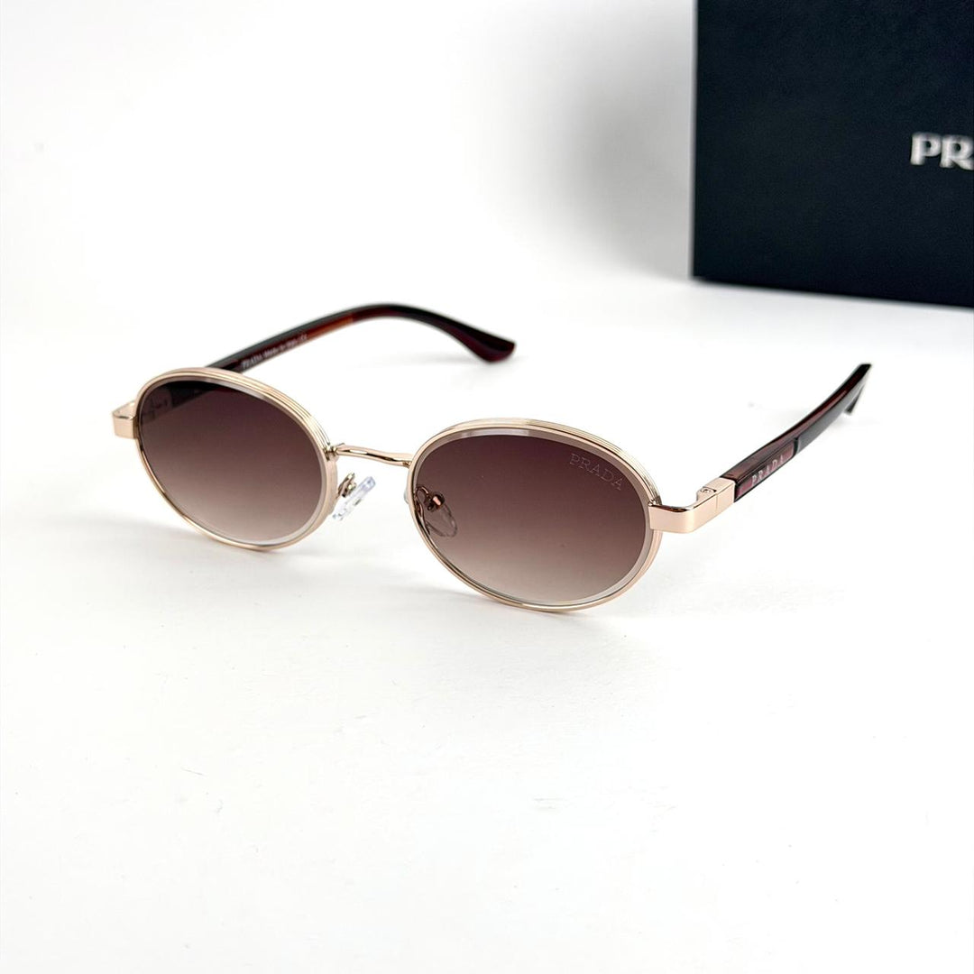 Prada Eclipse Oval – Brown Gradient - Giiz store