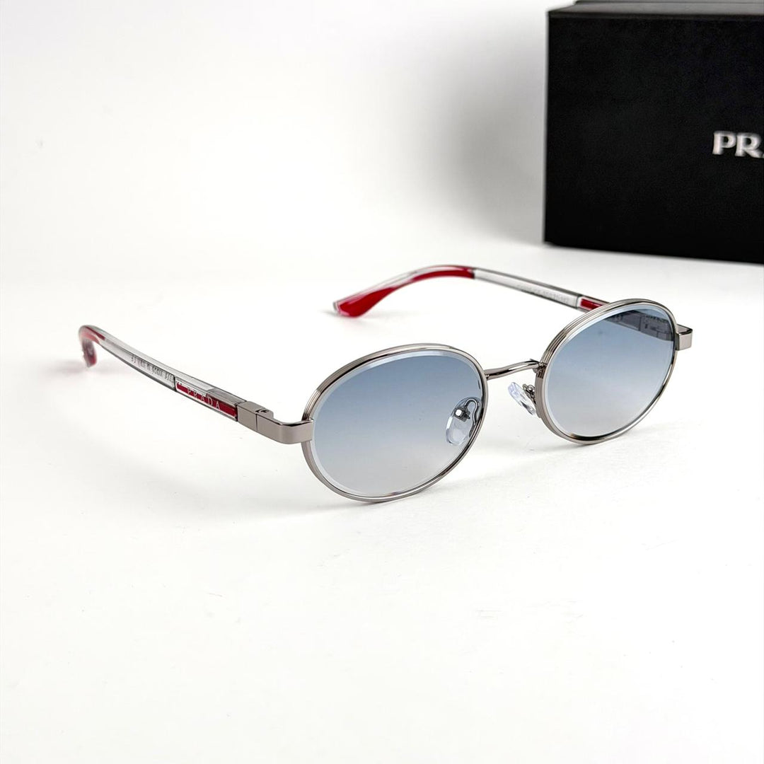 Prada Eclipse Oval – Ice Blue - Giiz store
