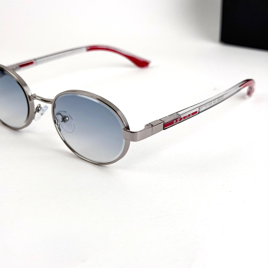 Prada Eclipse Oval – Ice Blue - Giiz store