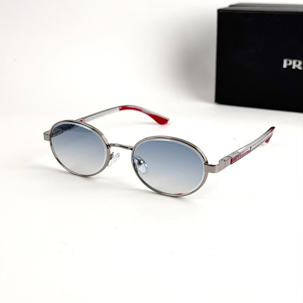 Prada Eclipse Oval – Ice Blue - Giiz store