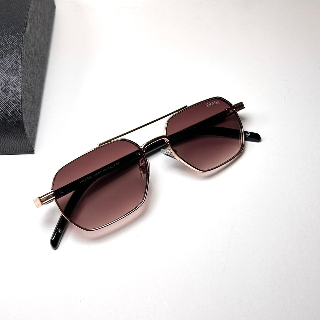 Prada Geo AV T091 - Brown - Giiz store