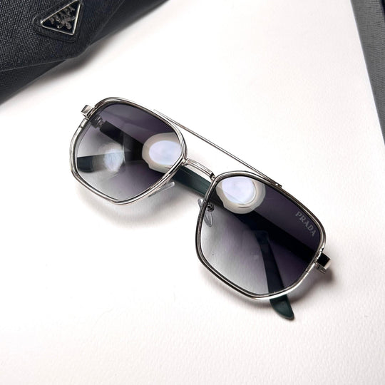 Prada Geo Double Bridge 2183 - Gray Gradient - Giiz store