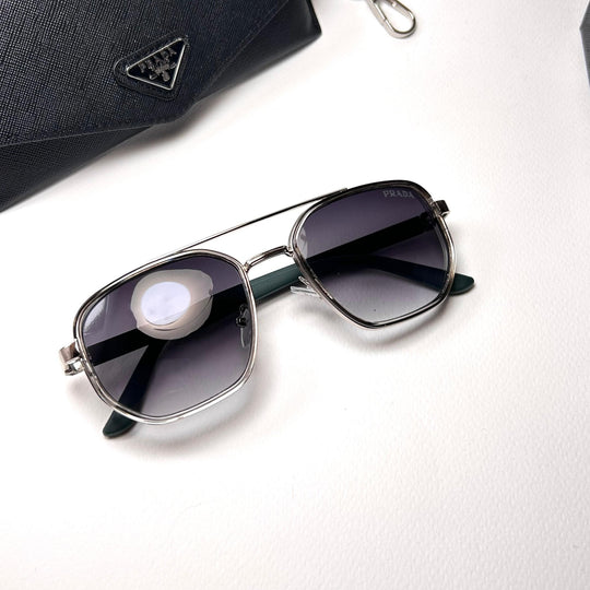 Prada Geo Double Bridge 2183 - Gray Gradient - Giiz store