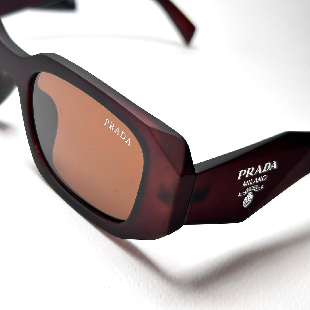 Prada Geometric - Brown Matte - Giiz store